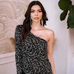 NWT One-Shoulder Asymmetrical Top